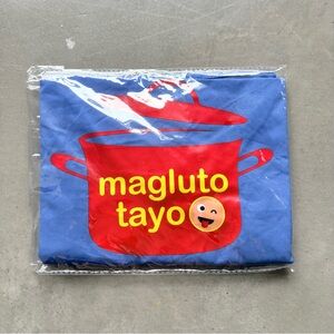 Filipino Magluto Tayo Apron / blue